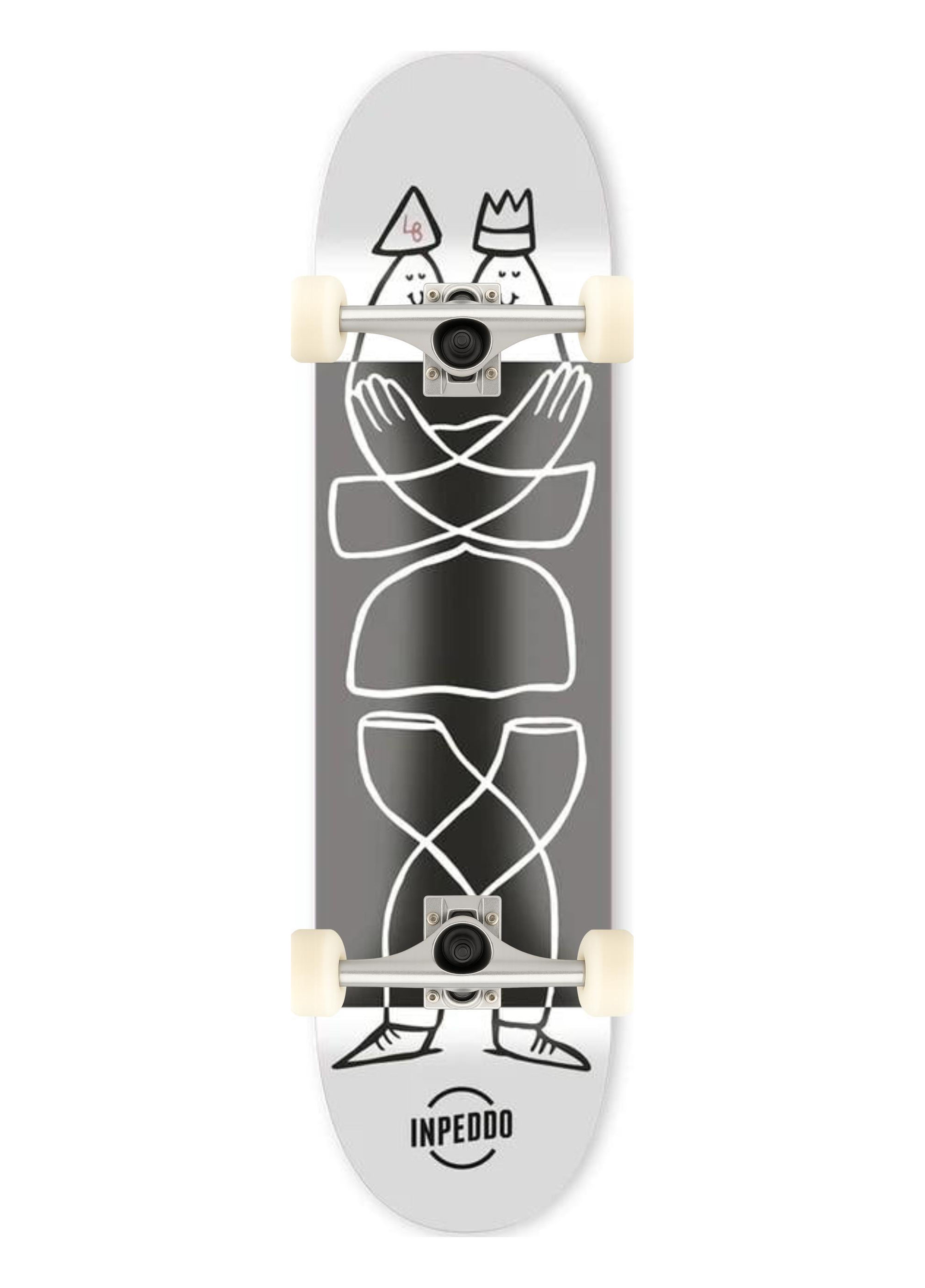 Inpeddo 8.5 Smarty Complete Skateboard 