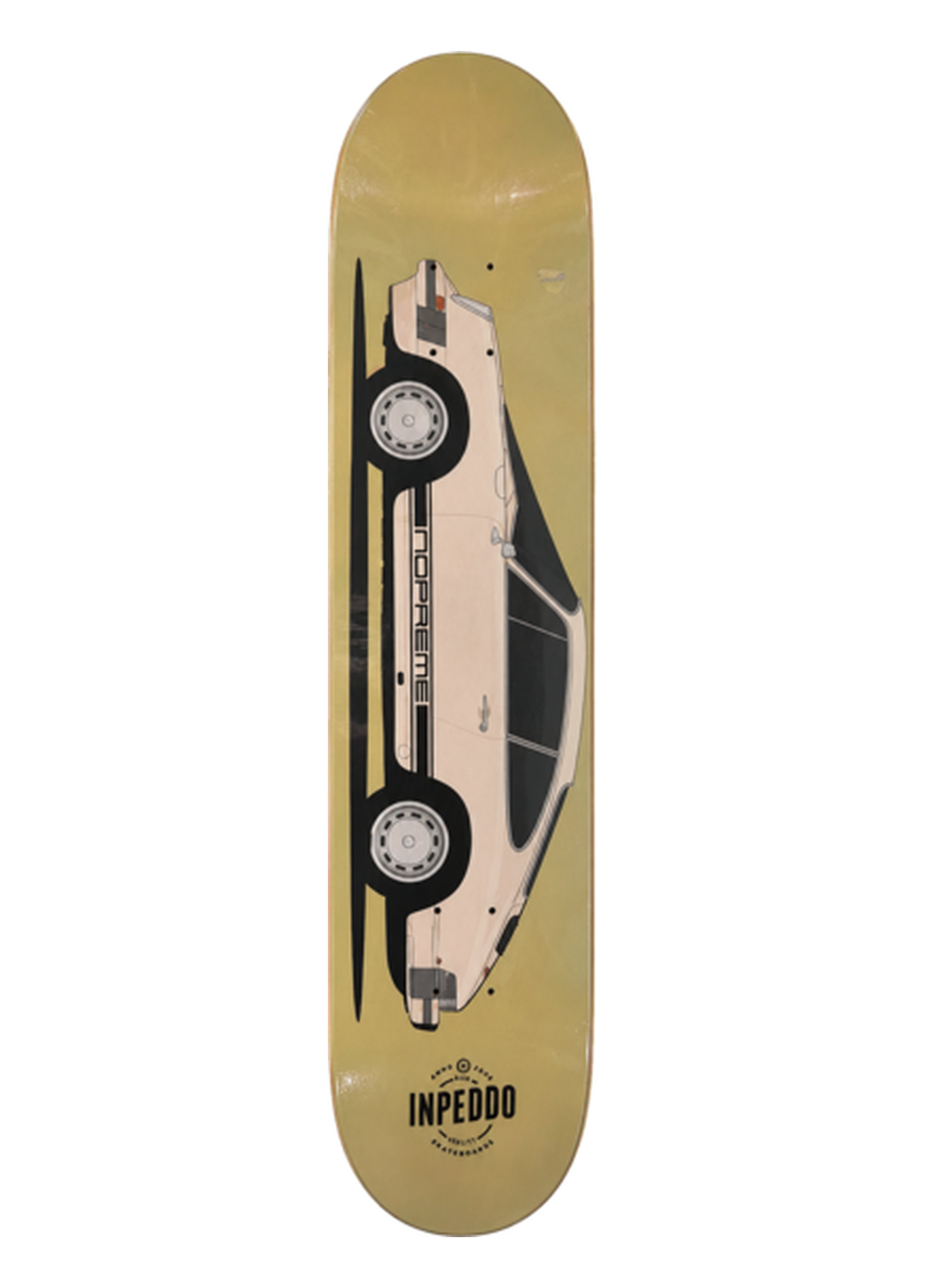 Inpeddo 8.0 x Nopreme Fast Classics  Deck Profesyonel Kaykay Tahtası 