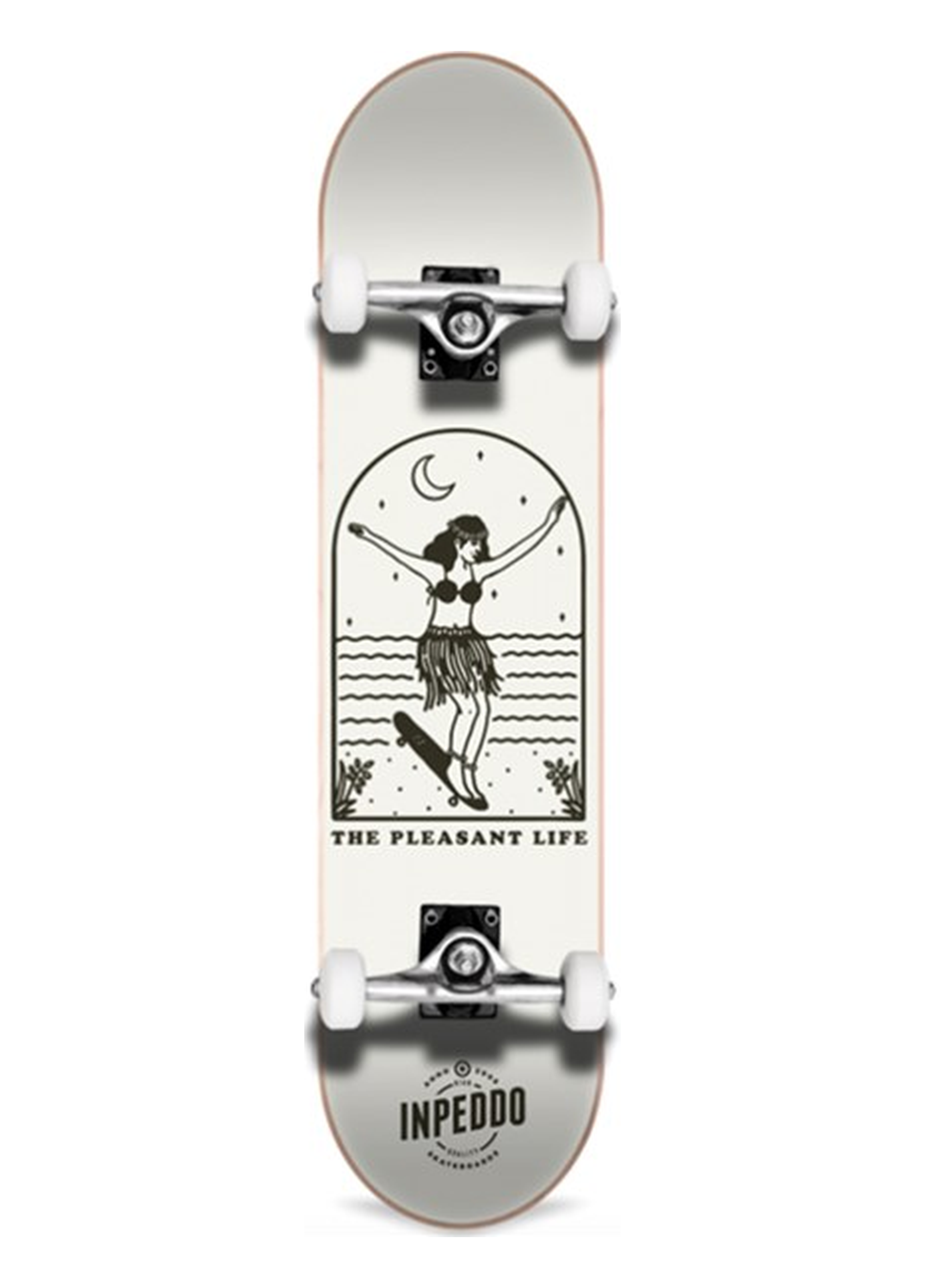 Inpeddo 8,0 Lady Complete Profesyonel Kaykay 
