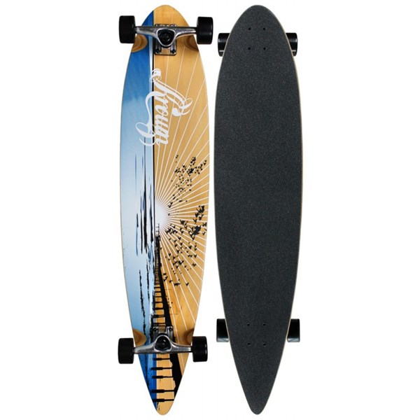 KROWN LONGBOARD PIN TAIL SUNSET PIER 109CM