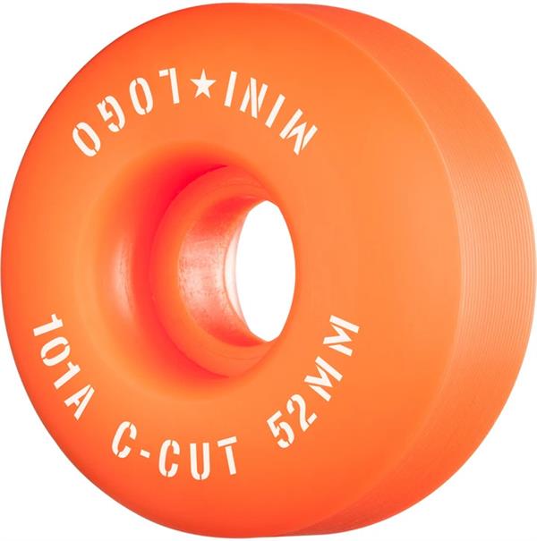 Mini Logo C-Cut Orange 52mm 101A Wheels 