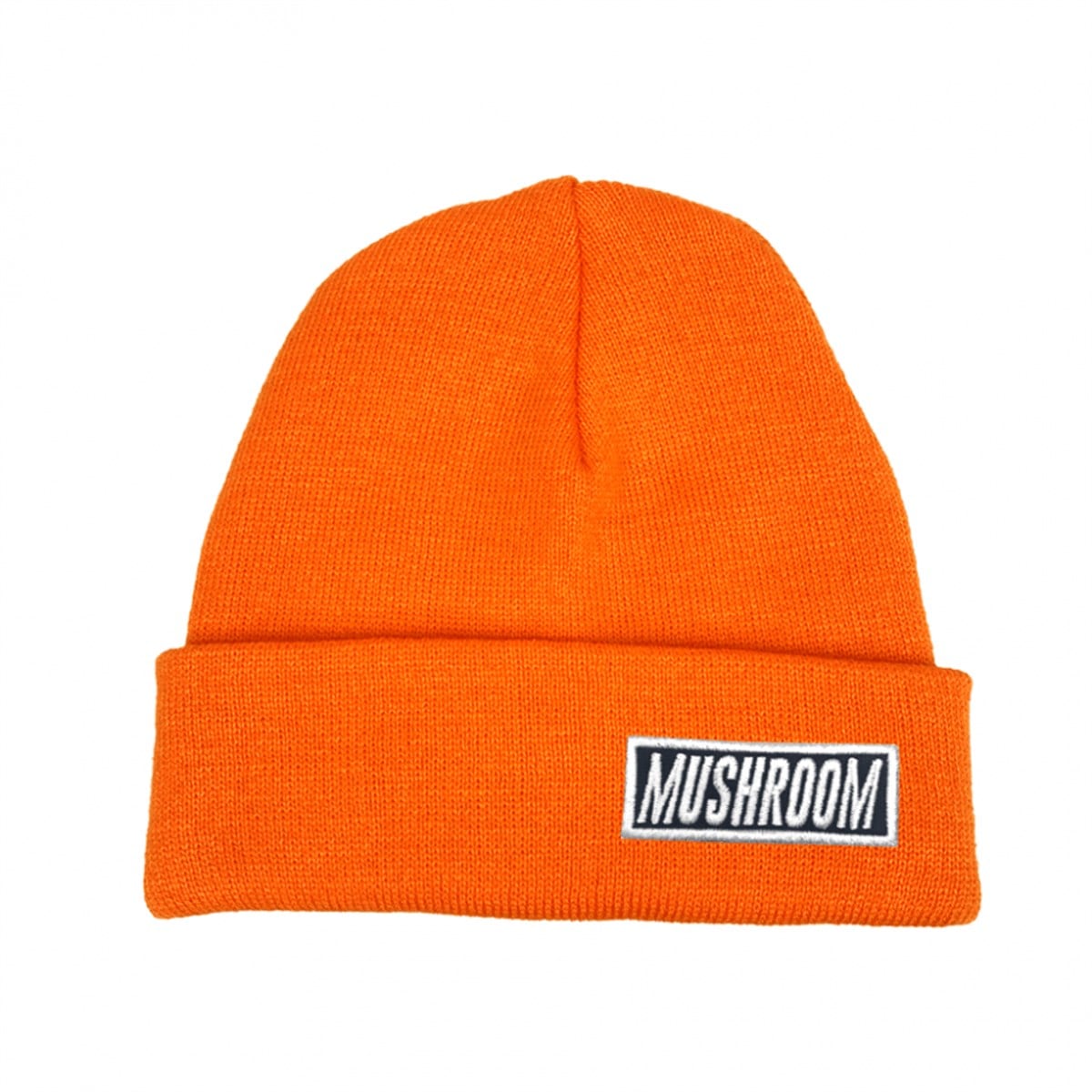 Mushroom Beanie-Orange