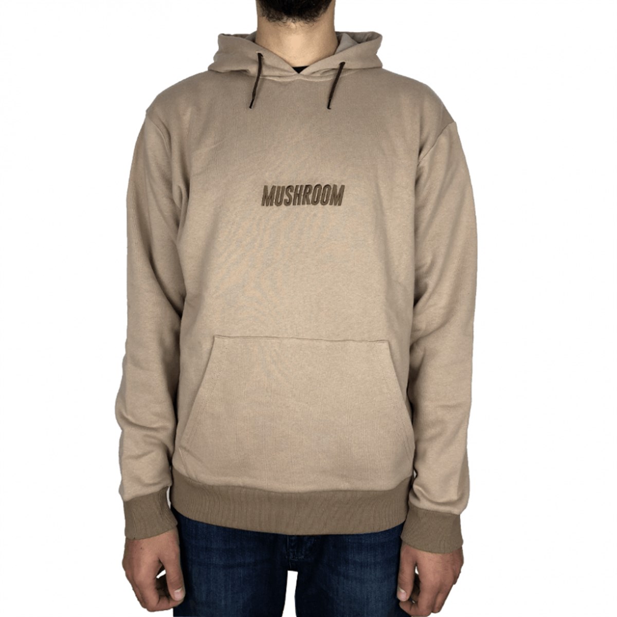 Mushroom Beige Hoodie