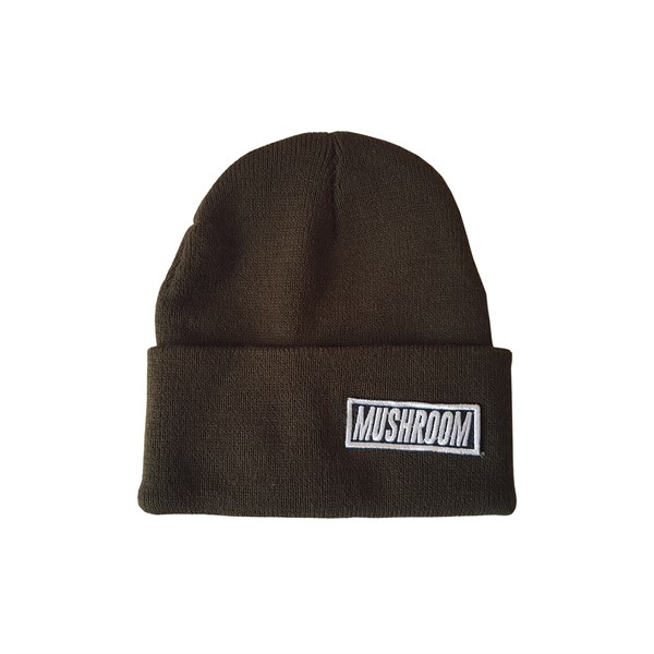 Mushroom Dark Brown Beanie 