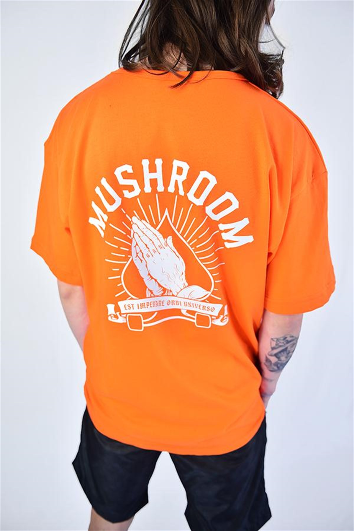 MUSHROOM Praying Hands Orange