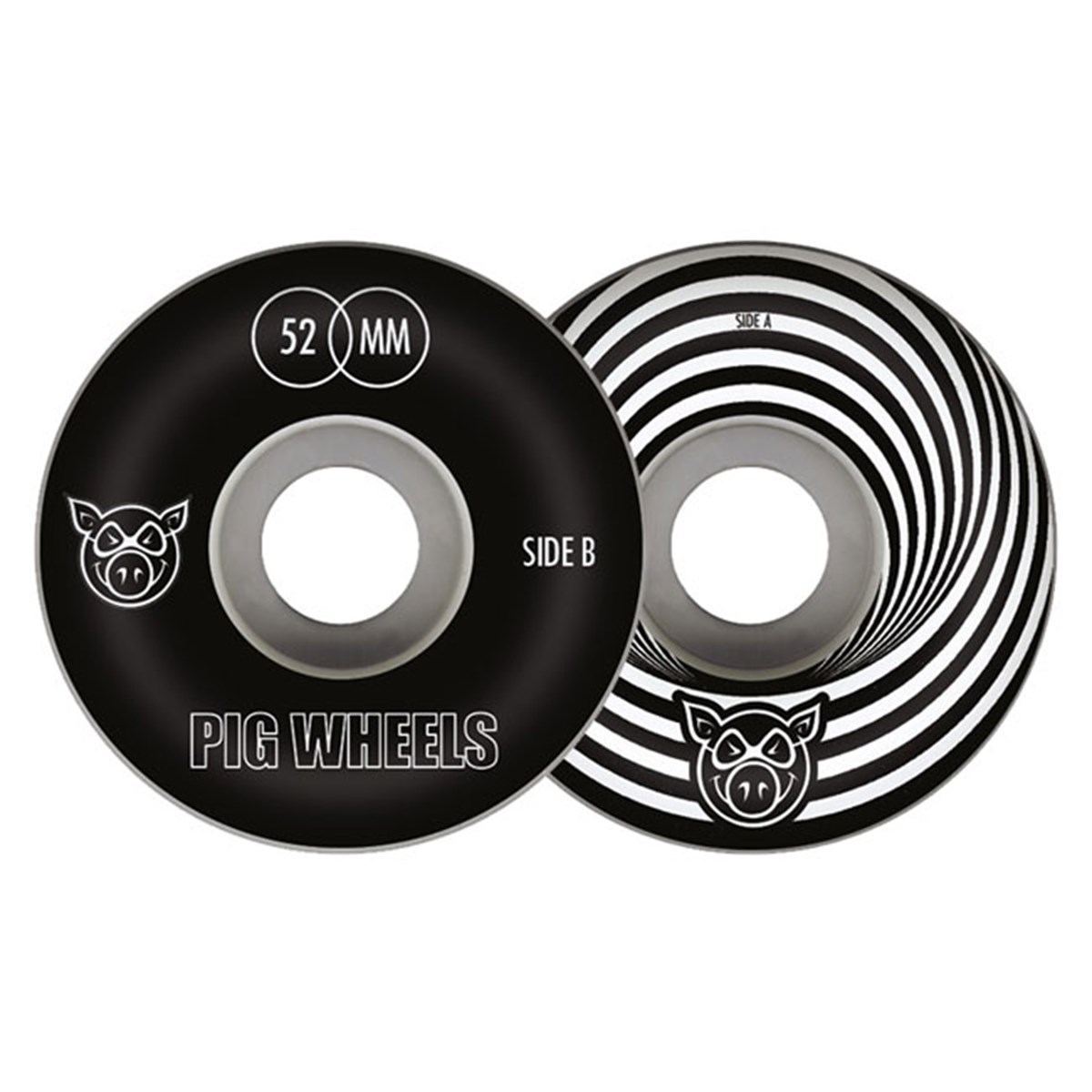 Pig Vertigo Black Tekerlek Seti 52 mm