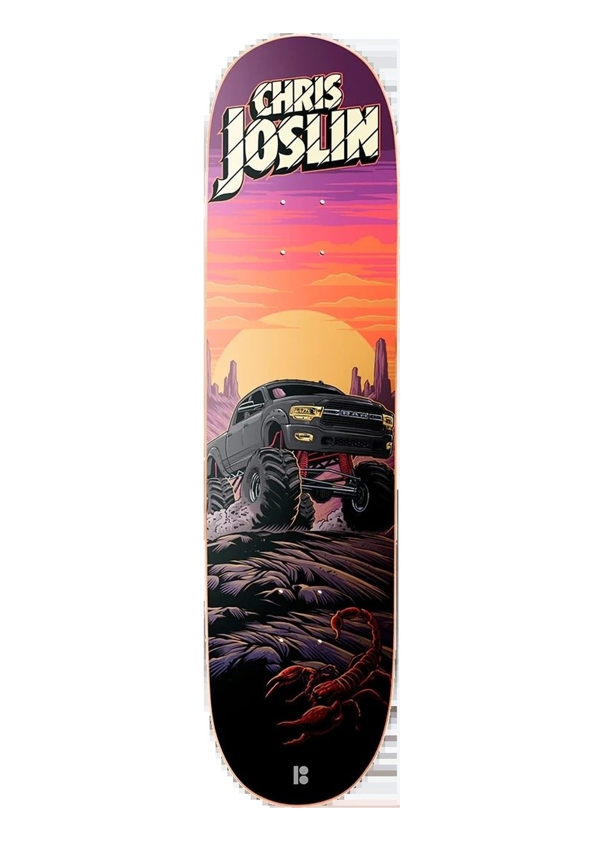 Plan B 8,375 Jackedup Joslin Skateboard Deck 