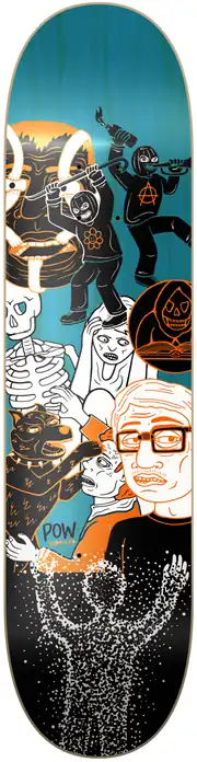 Pow Supply Co 8.25 Adem Deck Profesyonel Kaykay Tahtası 