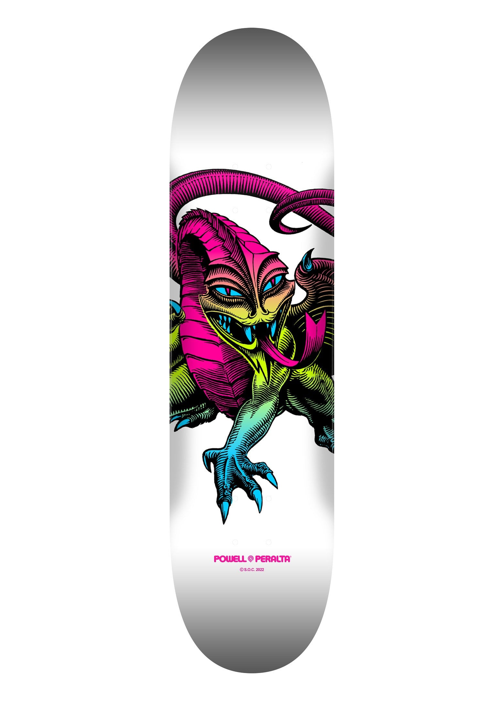 Powell Peralta 8.25 Cab Dragon Lime White Deck Profesyonel Kaykay Tahtası 