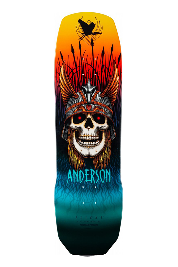 Powell Peralta 8.45 Pro Andy Anderson Heron Flight Deck Profesyonel Kaykay Tahtası 