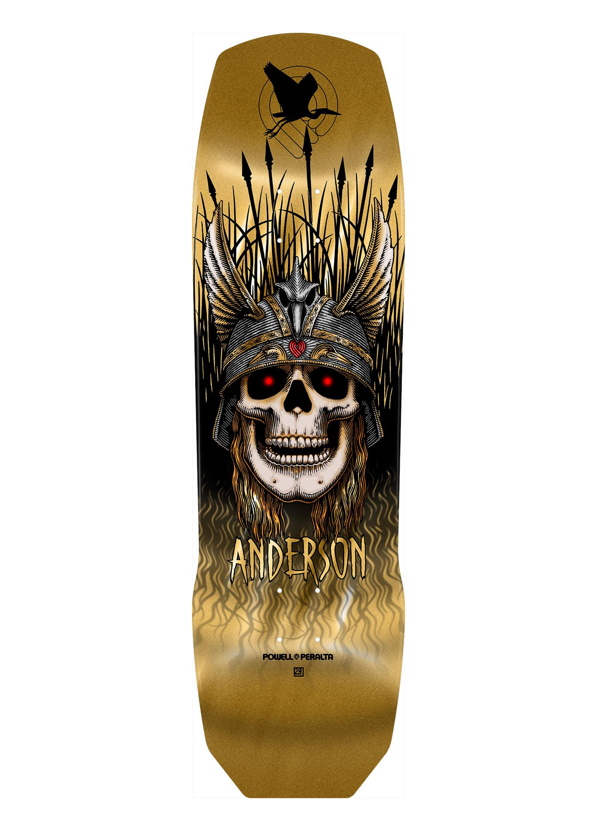 Powell Peralta 9.13 Pro Andy Anderson Heron Gold Deck 