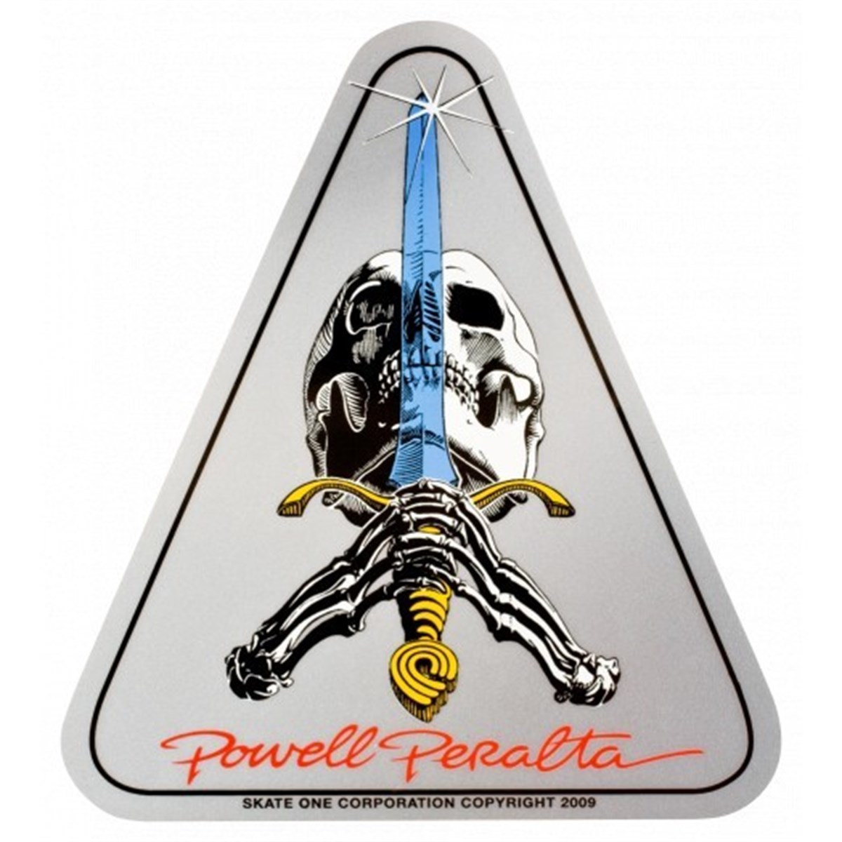 Powell Peralta Skull & Sword Sticker
