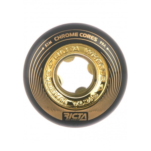 RICTA 52MM CHROME CORE BG 99A PROFESYONEL KAYKAY TEKERLEK SETİ 