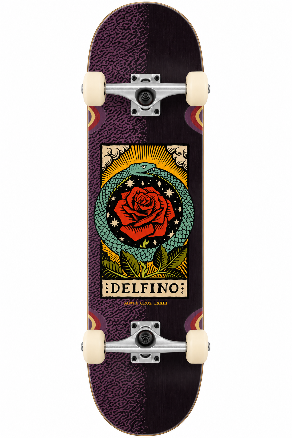 Santa Cruz 8.25 Delfino Ouroboros Element Alt Takımlı Complete Kaykay 