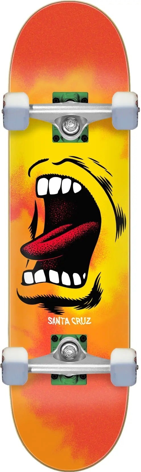 Santa Cruz 8.0 Big Mouth Flame Complete Kaykay 