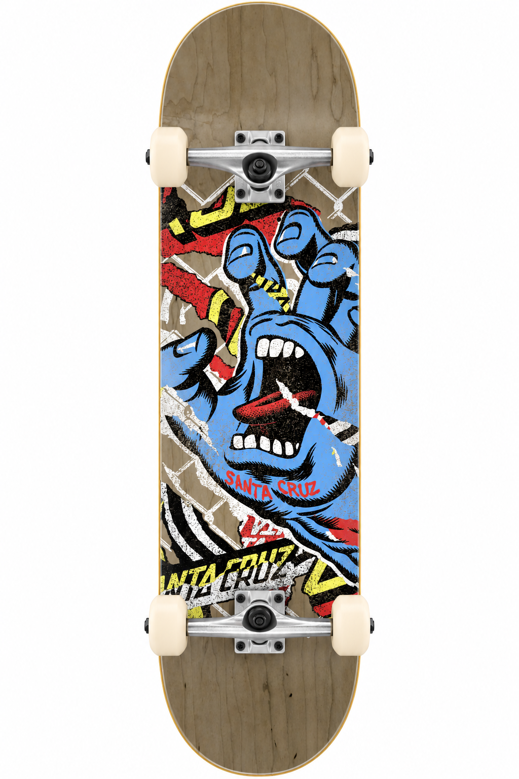 Santa Cruz 8.25 Damaged Hand Element Alt Takımlı Complete Kaykay 