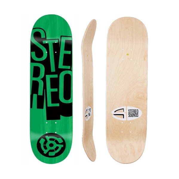 STEREO STACKED GREEN DECK PROFESYONEL KAYKAY TAHTASI 8.0 