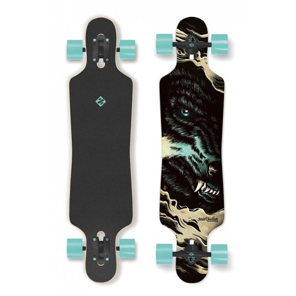 STREET SURFING DROP THROUGH WOLF LONGBOARD 99CM 