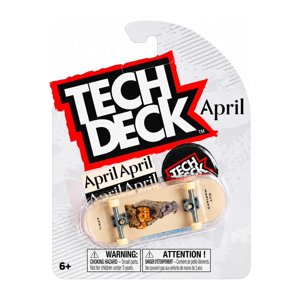 Tech Deck + Hediye Sticker Paketli Parmak Kaykayı April Dog 