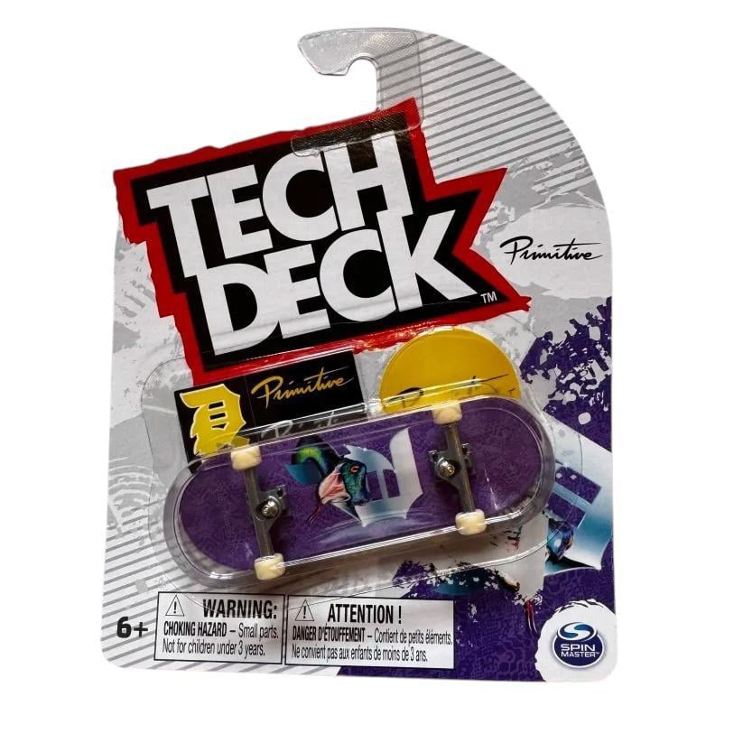 Tech Deck + Hediye Sticker Paketli Parmak Kaykayı Primitive Snake Skateboard 