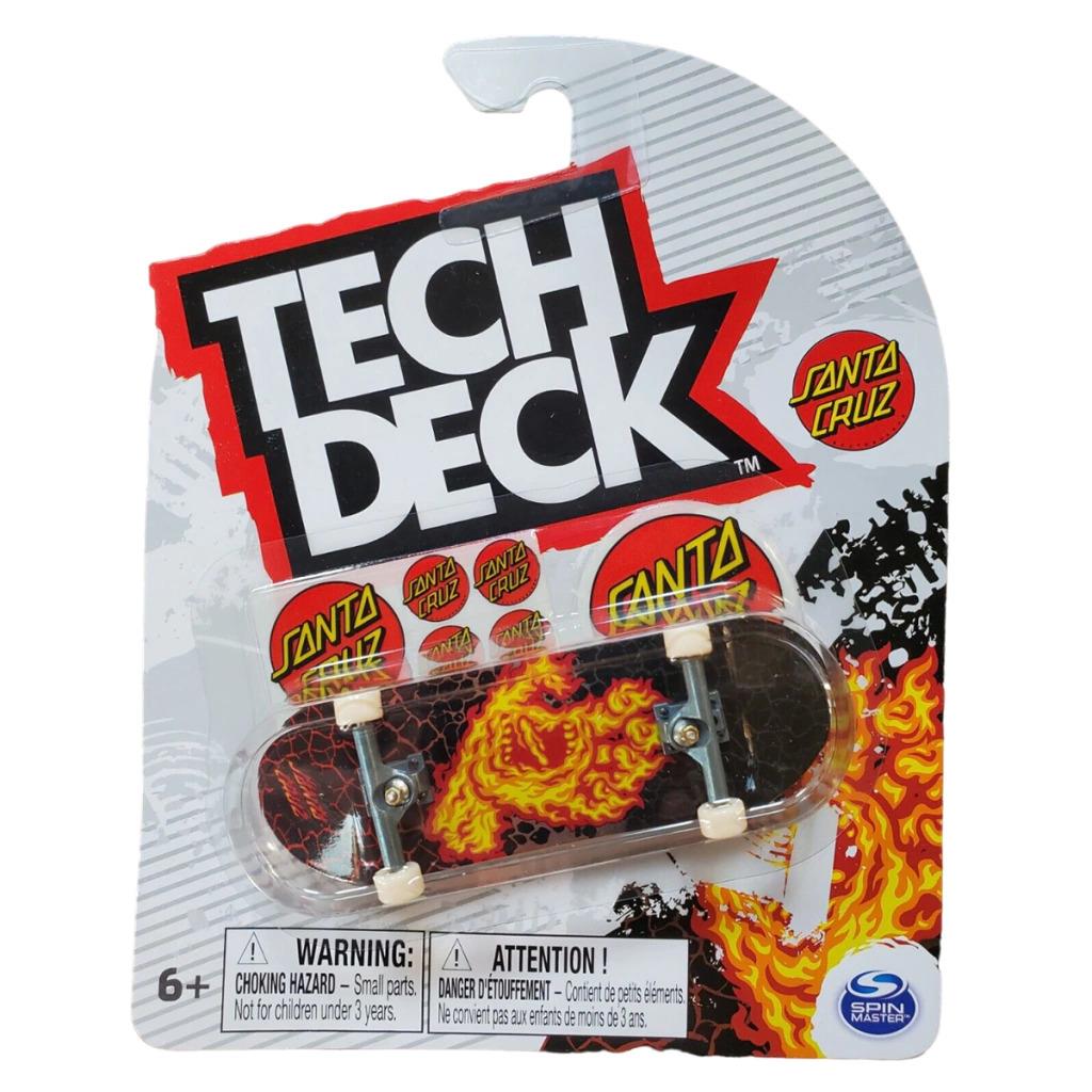 Tech Deck + Hediye Sticker Paketli Parmak Kaykayı anta Cruz Screaming Hand Skateboard 