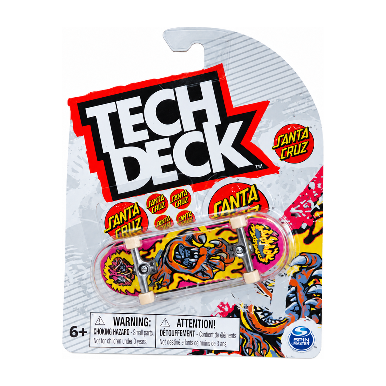 Tech Deck Fingerboard anta Cruz Hand Skateboard 