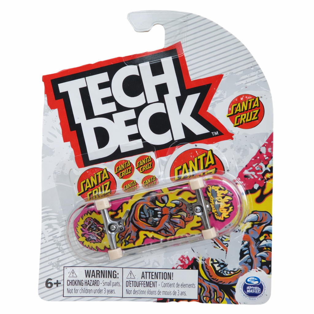 Tech Deck + Hediye Sticker Paketli Parmak Kaykayı anta Cruz Hand Skateboard 