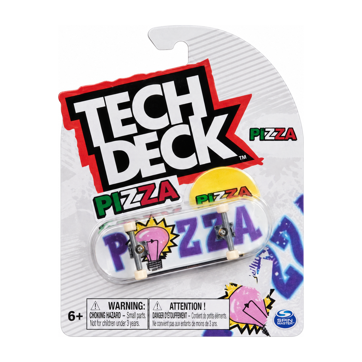 Tech Deck Fingerboard Pizza Skateboard 