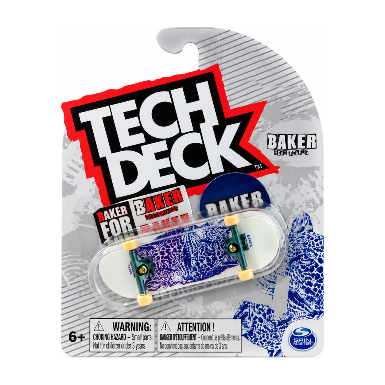 Tech Deck Fingerboard Baker Kader Sylla Big Bodies Skateboard 