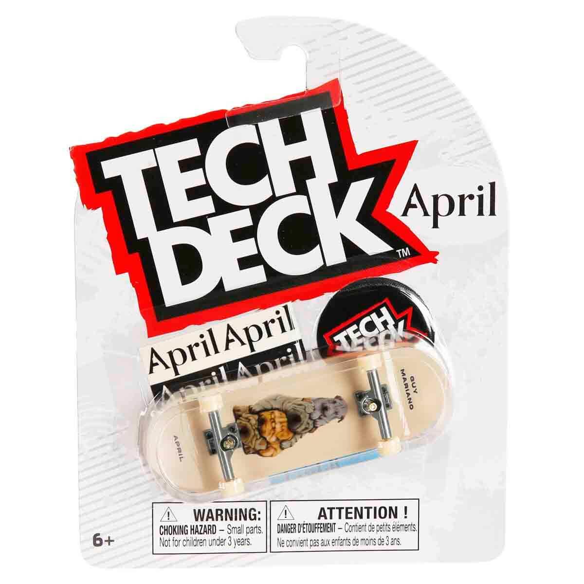 Tech Deck + Hediye Sticker Paketli Parmak Kaykayı April Dog 
