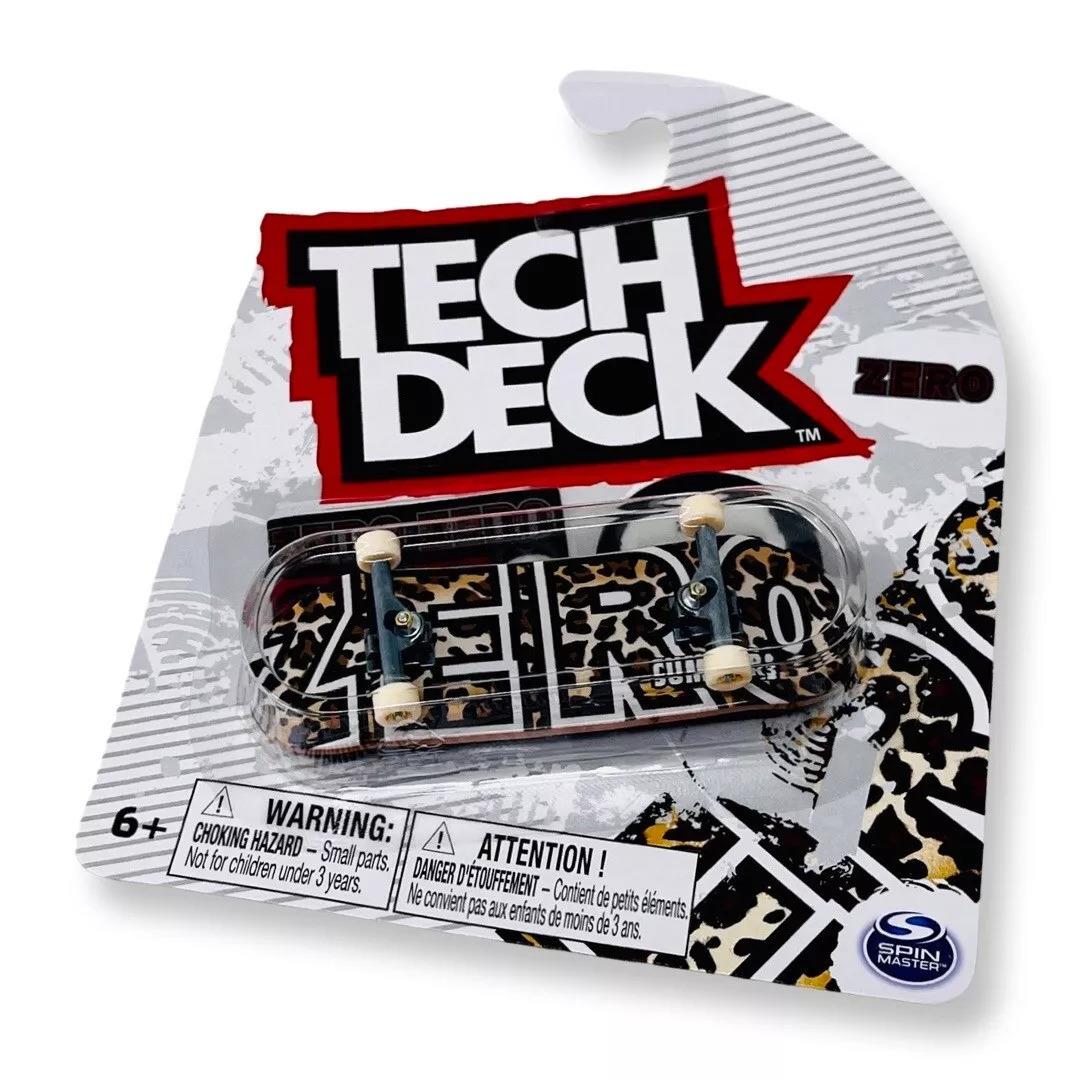 Tech Deck + Hediye Sticker Paketli Parmak Kaykayı Zero Zebra Skateboard 