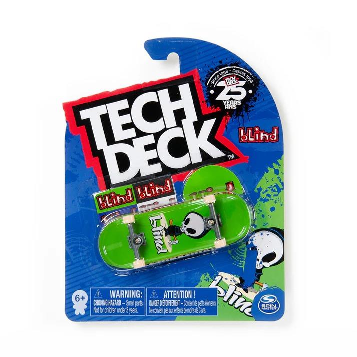 Tech Deck + Hediye Sticker Paketli Parmak Kaykayı Blind -Reaper Skateboard 