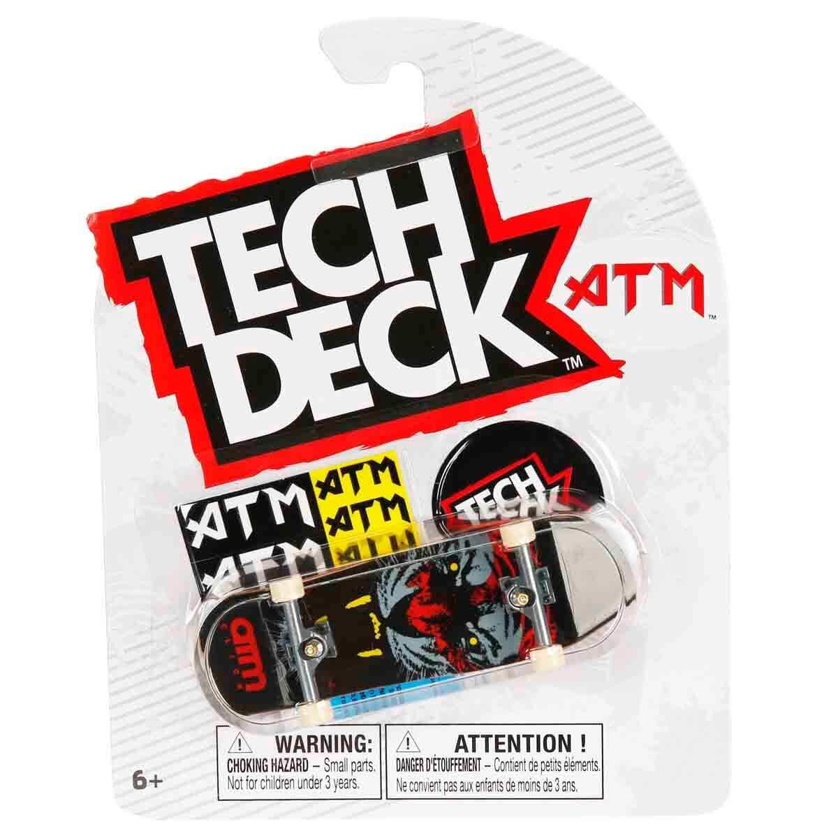 Tech Deck + Hediye Sticker Paketli Parmak Kaykayı Atm Kaplan 