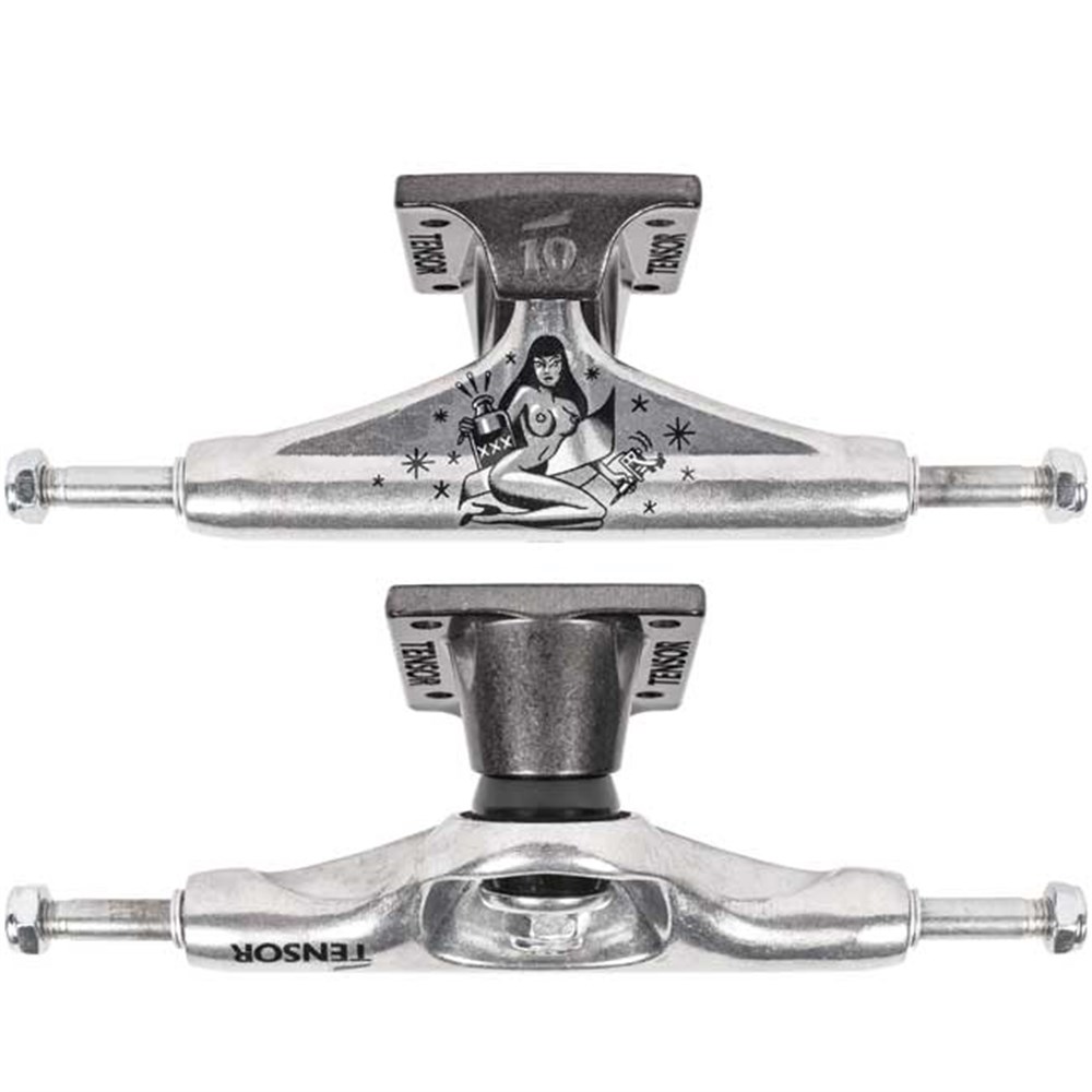 Tensor 5,5 Alum Reg Stewed & Screwed Raw Black Truck