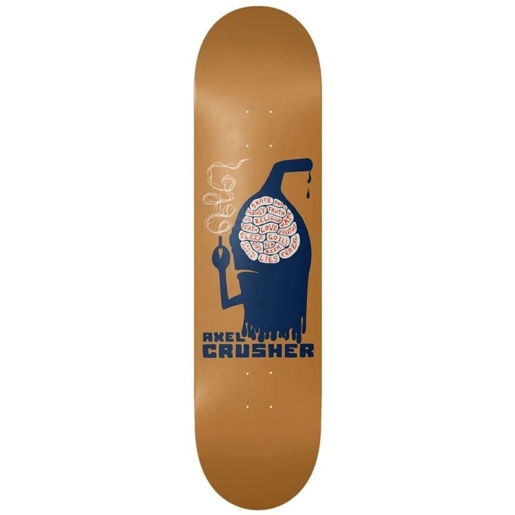 Toy Machine 8.25 Axel Silowet Brown Deck Profesyonel Kaykay Tahtası 