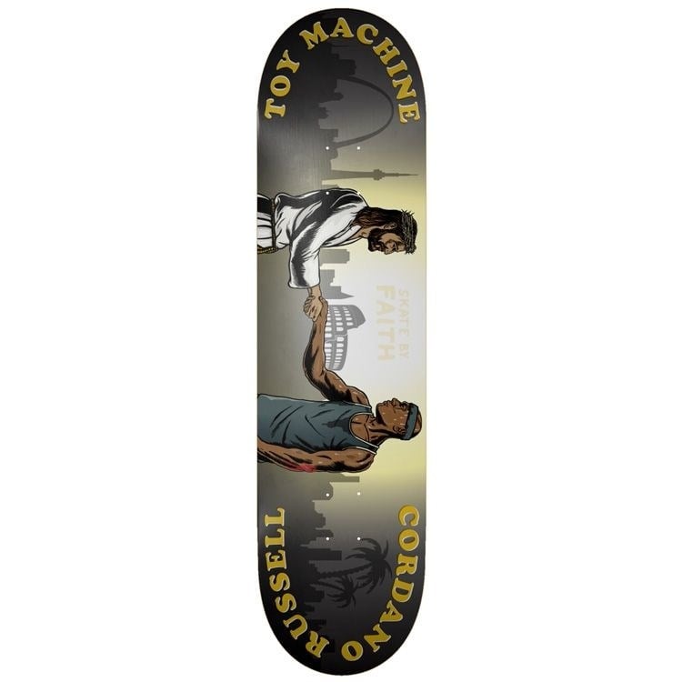 Toy Machine 8.5 Russell Skate By Faith Complete Profesyonel Kaykay 