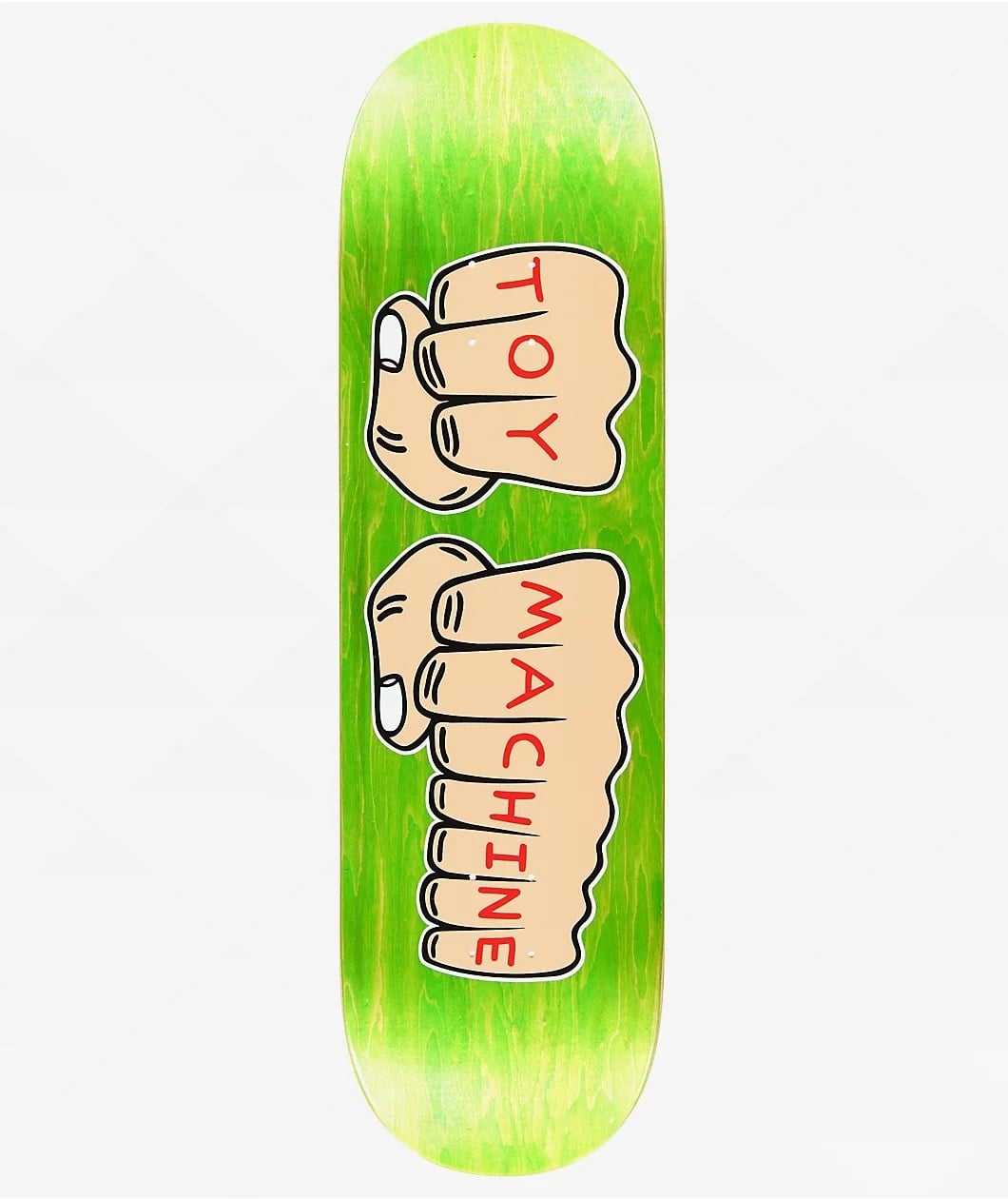 Toy Machine 8.25 Fists Green Deck Profesyonel Kaykay Tahtası 