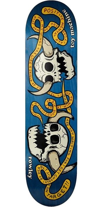Toy Machine 8.25 Rowley Skulls Blue Deck Profesyonel Kaykay Tahtası 