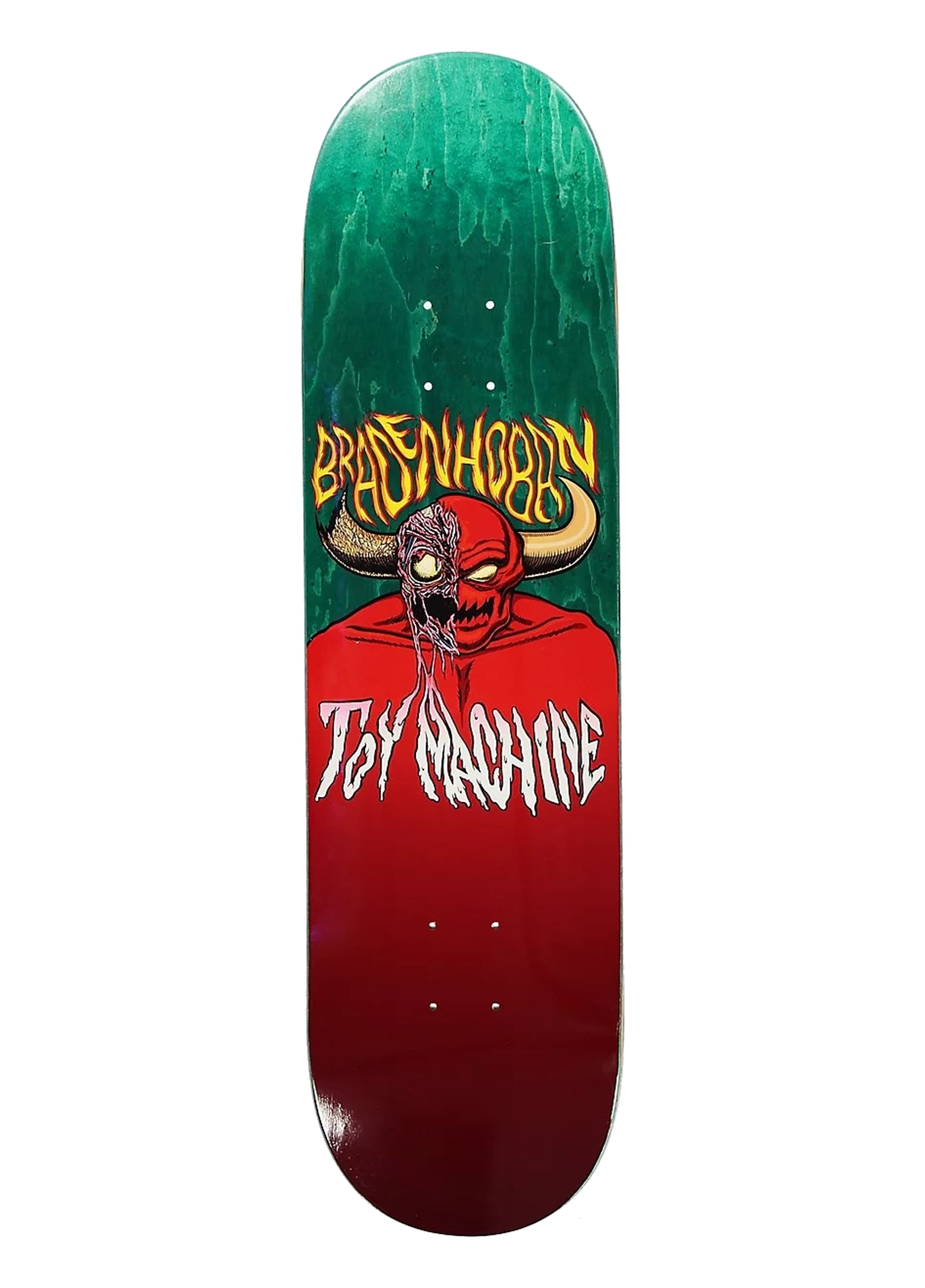 Toy Machine 8.25 Hoban Face Melt Green Deck Profesyonel Kaykay Tahtası 