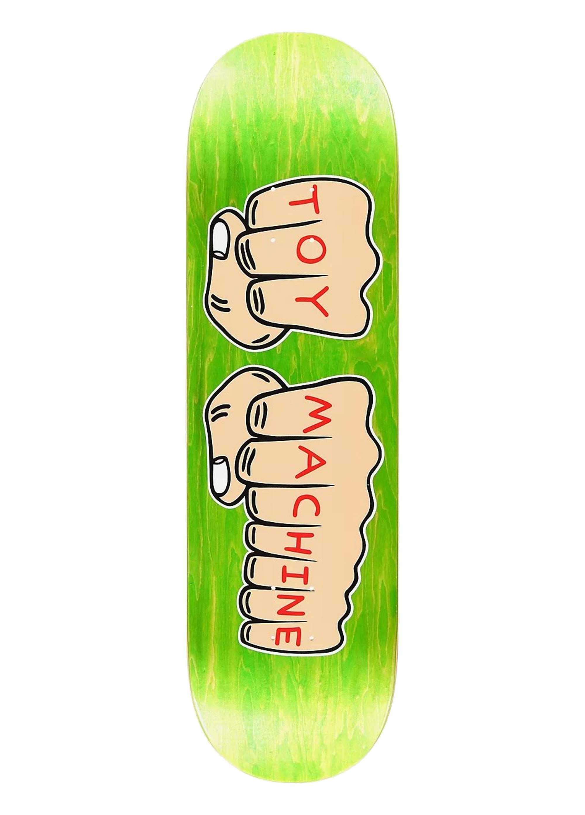 Toy Machine 8.25 Fists Green Deck Profesyonel Kaykay Tahtası 