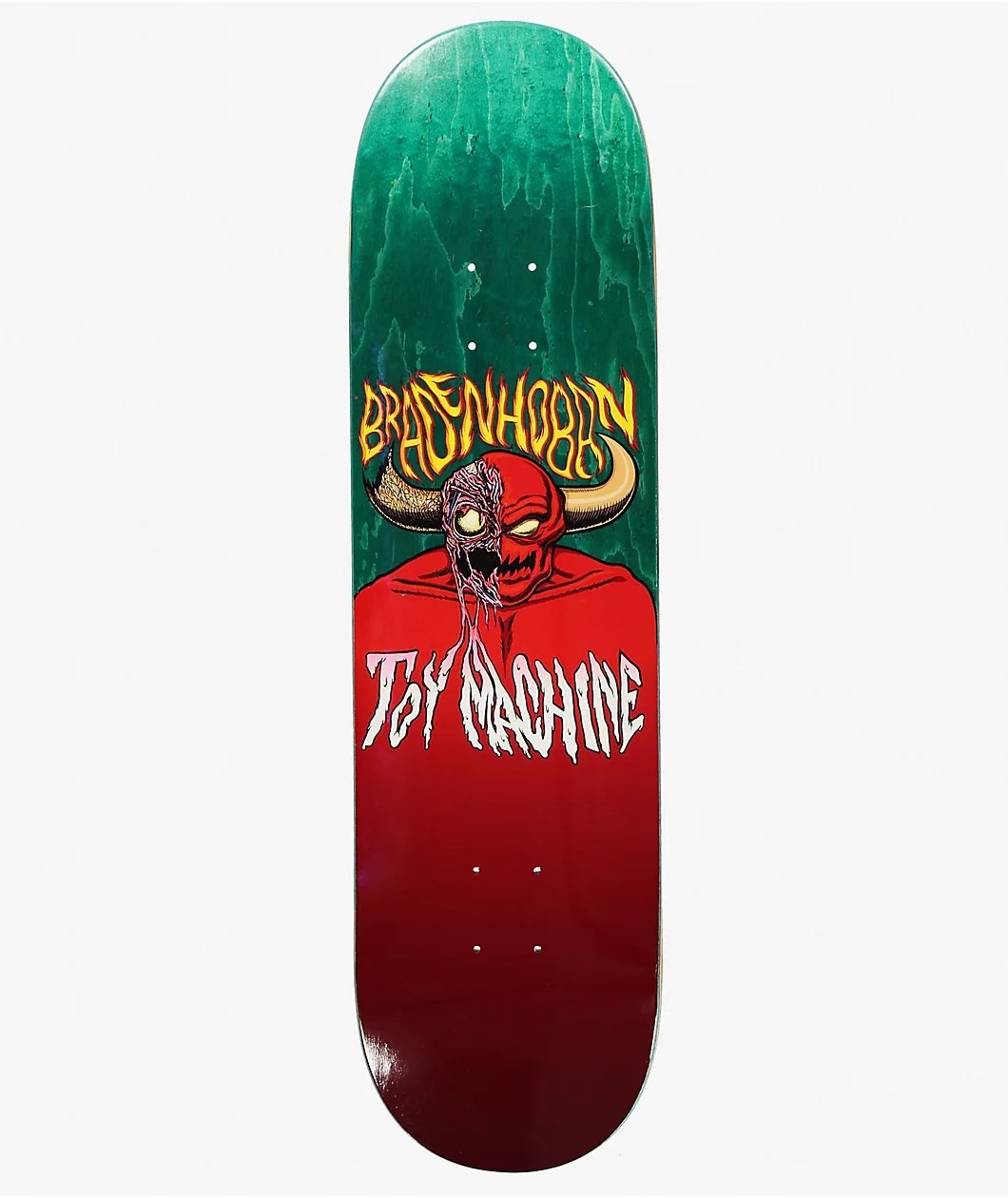 Toy Machine 8.25 Hoban Face Melt Green Deck Profesyonel Kaykay Tahtası 