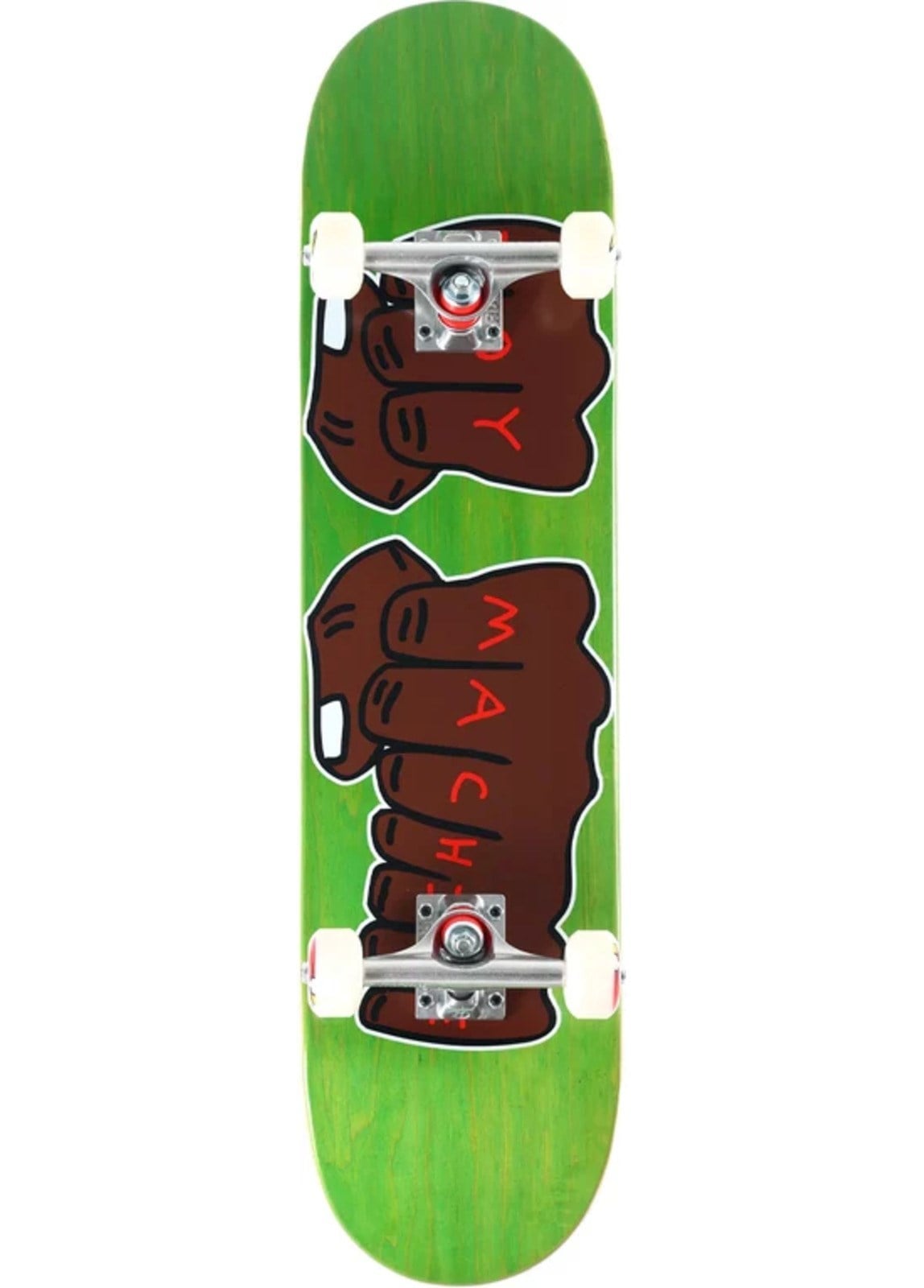 Toy Machine 8.5 Fists Green Complete Profesyonel Kaykay 