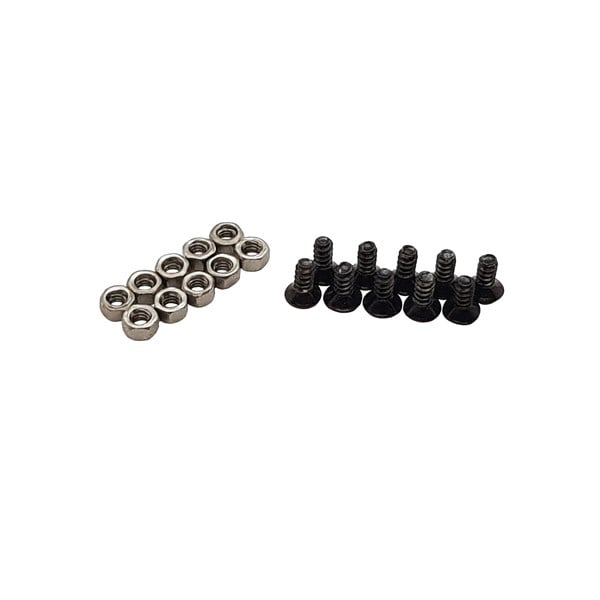 Woodenblack 10'lu Vida ve somun 