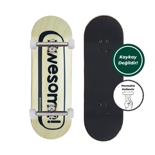 Woodenblack 34mm Awesome Fingerboard Complete 