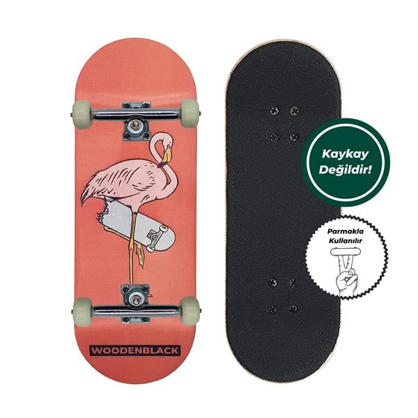Woodenblack 34mm FlaminNo Fingerboard Complete 
