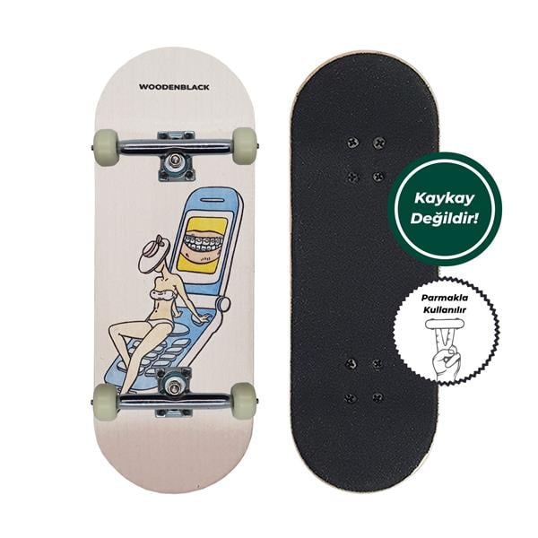 Woodenblack 34mm Flippone Fingerboard Complete 