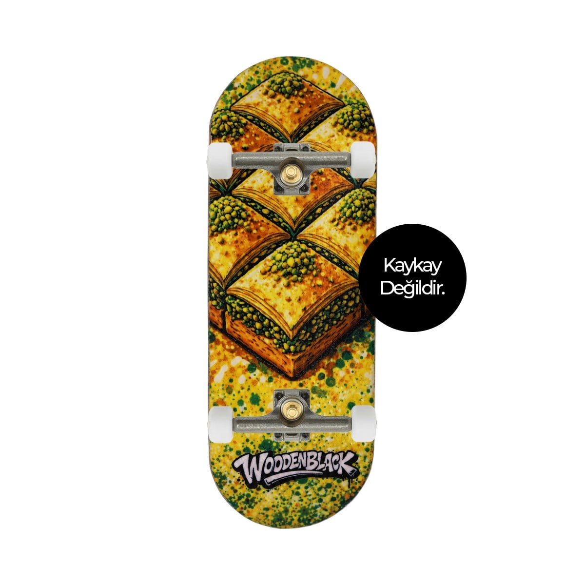Woodenblack Altın Dilim Pro Fingerboard Complete 34mm  