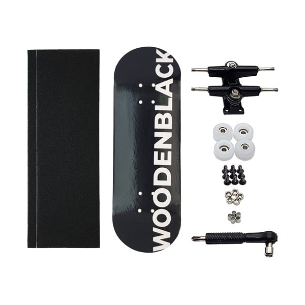 WOODENBLACK BASIC LOGO BLACK COMPLETE