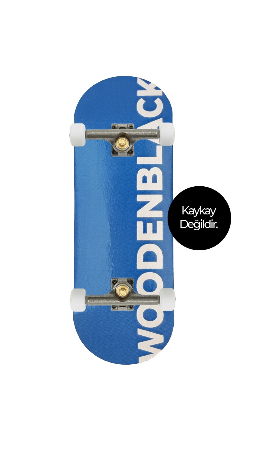 Woodenblack Basic Logo Navy Pro Fingerboard Complete 