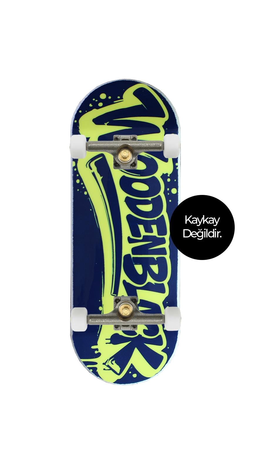 Woodenblack Blue Blast Pro Fingerboard Complete 